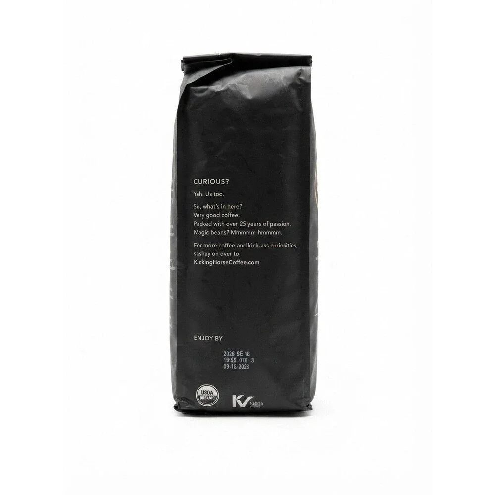 Kicking Horse Coffee Three Sisters Whole Bean Medium Roast 2.2 lb Organic